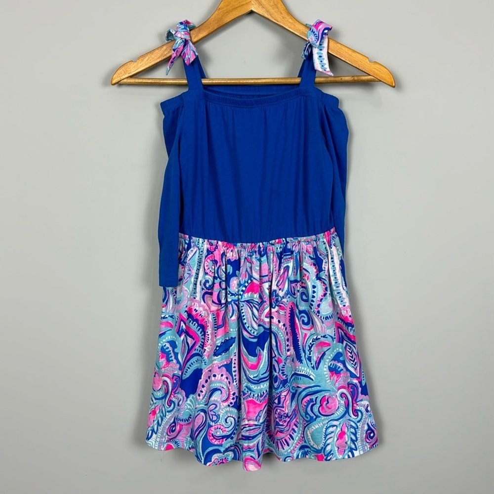 Lilly Pulitzer Girls Minisa Knit Dress. Size M (6/7)
